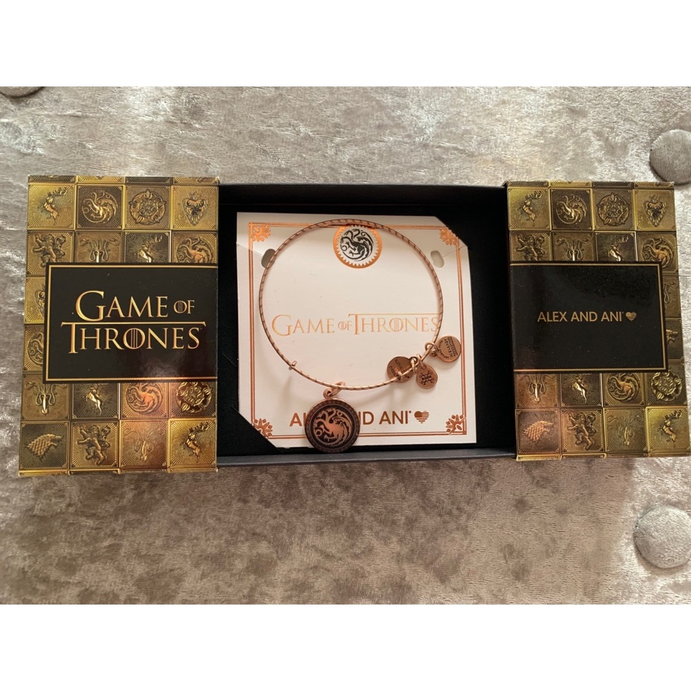 Alex and Ani Game of thrones bracelet